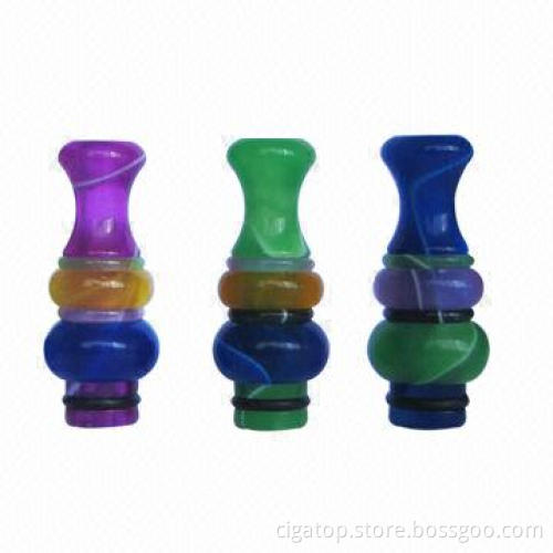 Snake Drip Tips, Zinc-plated Material, Various Colors
